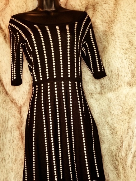 Figure flattering sweater dress size see below - Picture 3 of 7